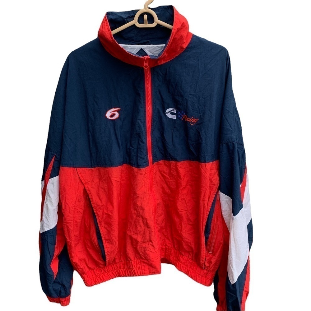 Vintage NASCAR Jacket #6 Mark Martin Cummins